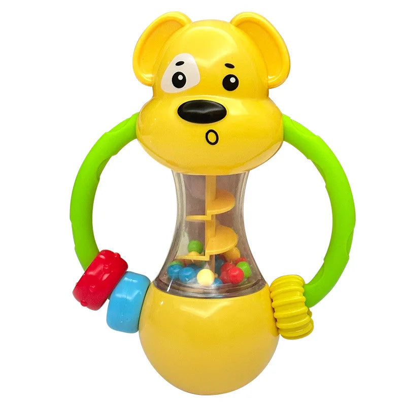 Baby Teething Toys Silicone Chew Teether Teethers for Babies Development Baby Rattle Newborn Infant Sensory Baby Toys 0-3-6-12 M