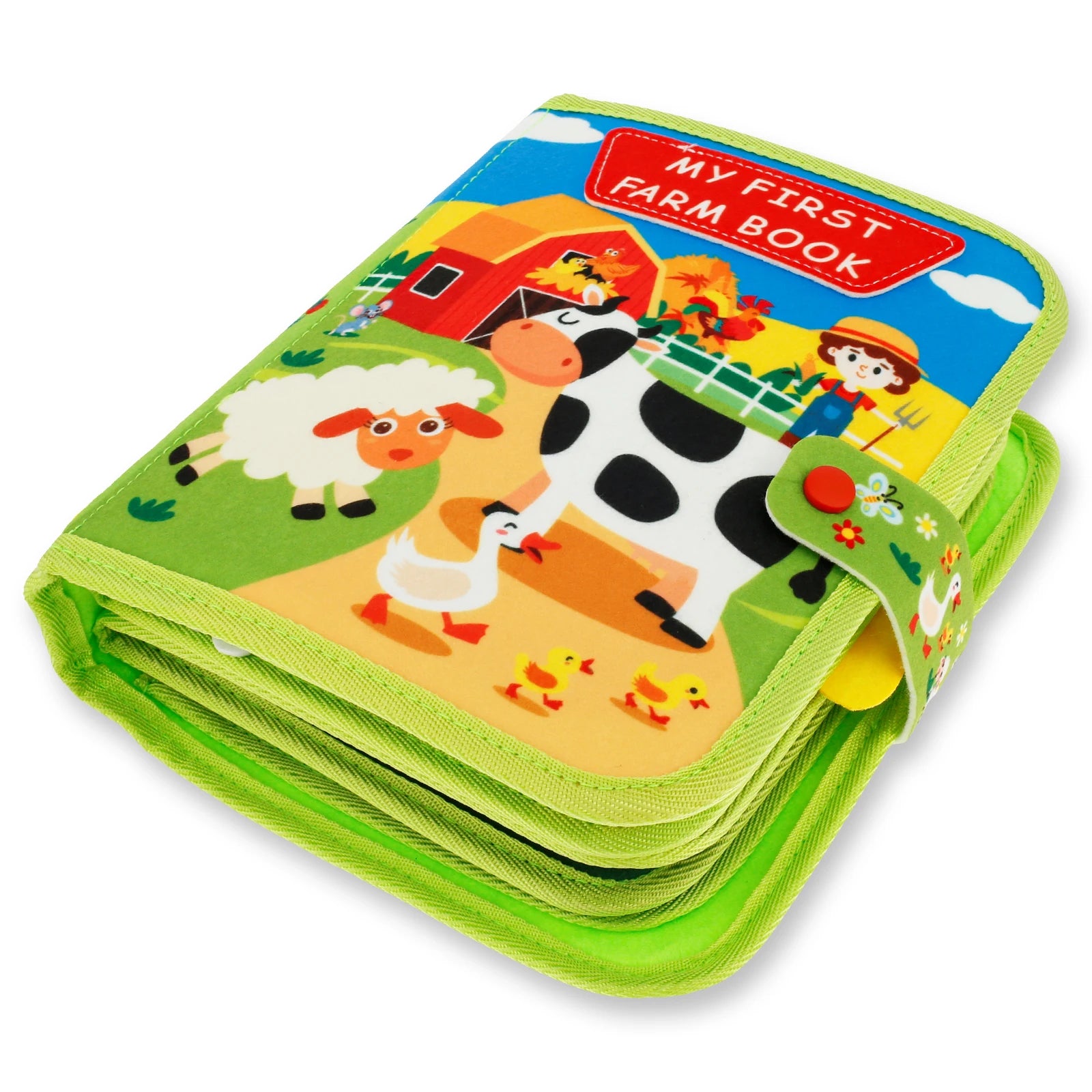 Baby Felt Books Educational Sensory Toy Animals Sensory Books Early Development Interactive Quiet Books Educational Sensory Toy