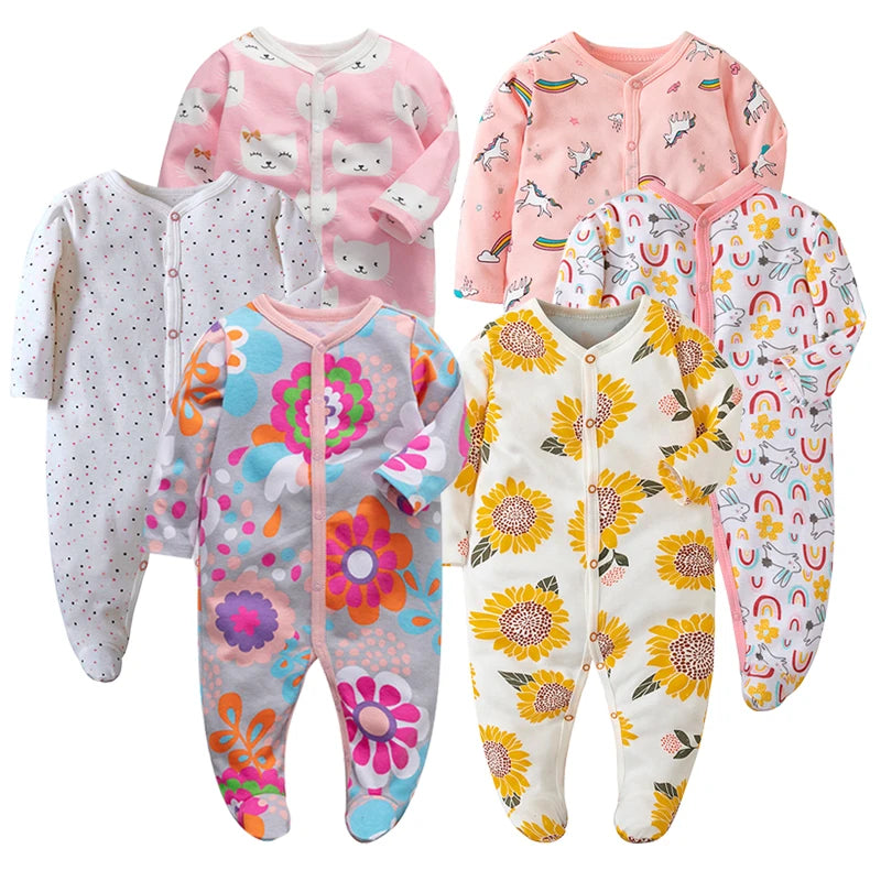 Autumn Cotton Newborns Romper Baby Girl Clothes Boy New Born Costume 0 12 Months Items Jumpsuit for Kids Bodysuits for New Born