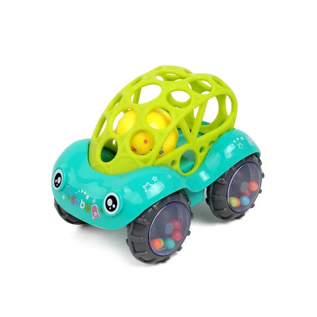 Baby Teething Toys Silicone Chew Teether Teethers for Babies Development Baby Rattle Newborn Infant Sensory Baby Toys 0-3-6-12 M