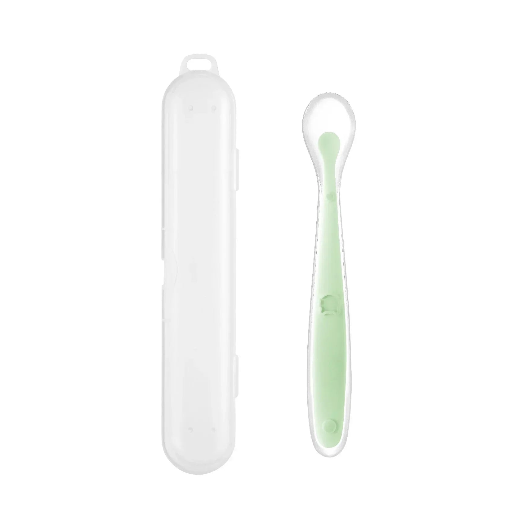 Soft Silicone Baby Spoon Toddler Complementary Food Feeding Training Spoon for Infants Soft Tip Spoon Children's Tableware